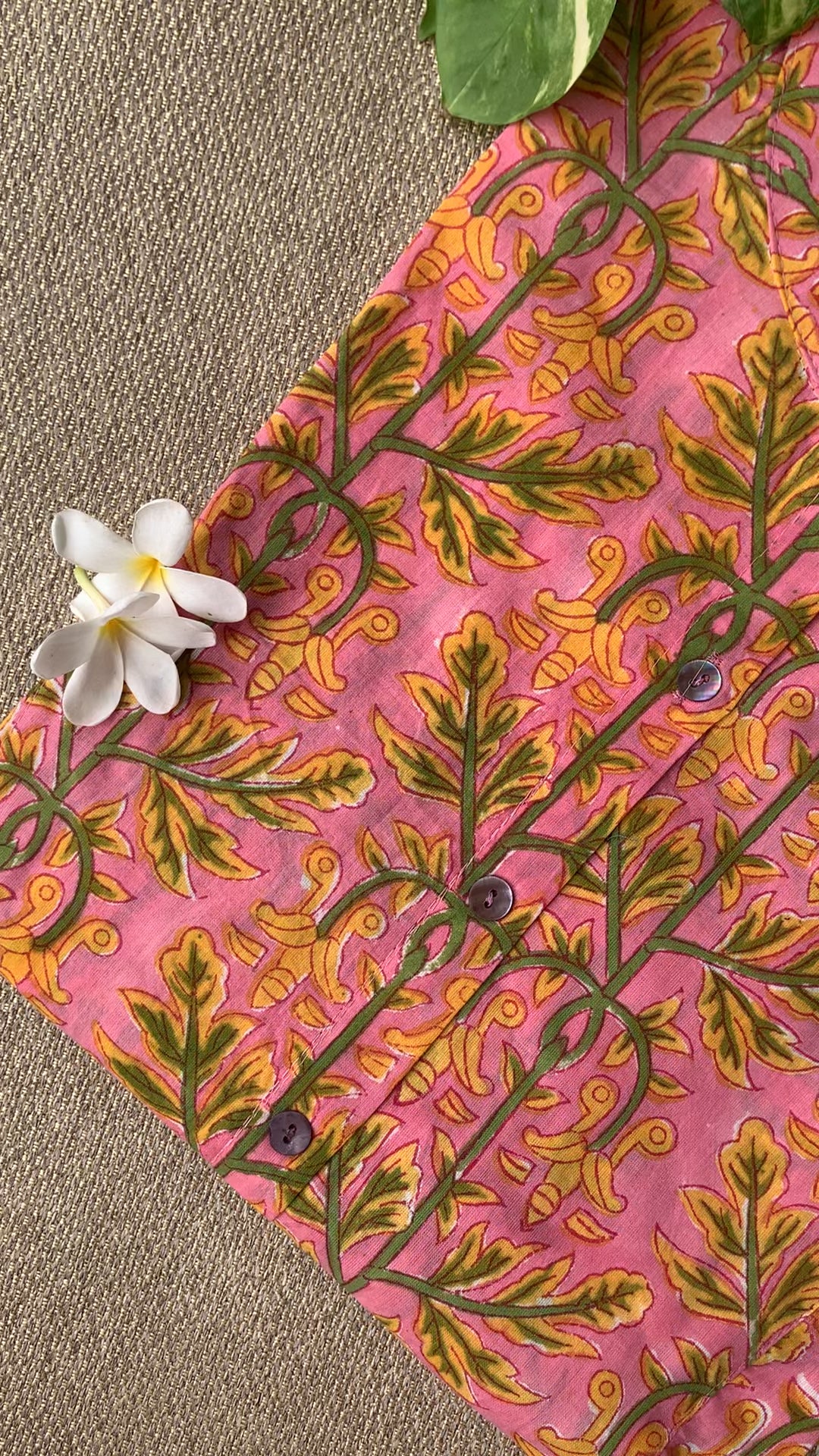 "Shikha" Block Printed Cotton Short kurta - Image 5